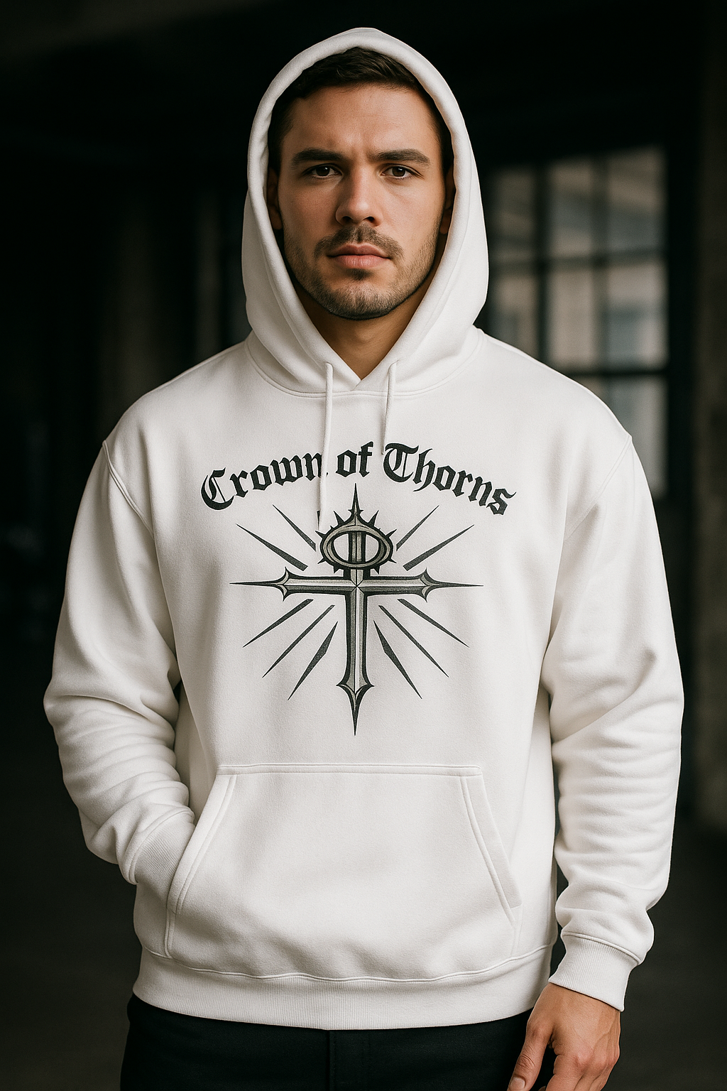 Crown of Thorns Premium Hoodie