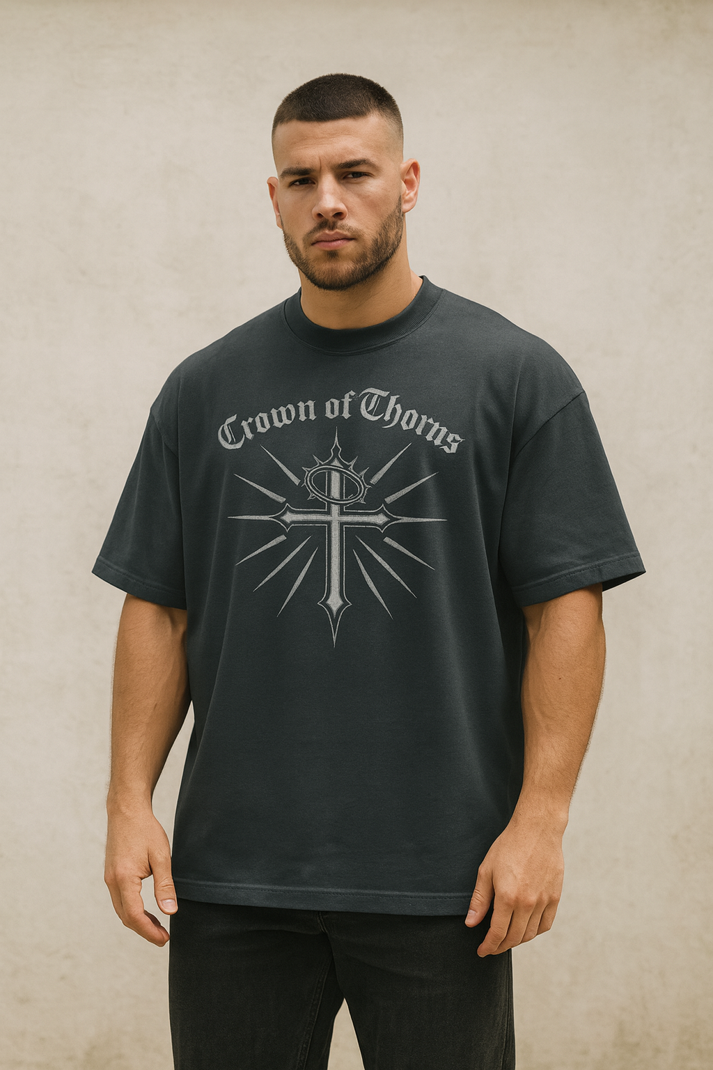 Crown of Thorns Boxy Tee