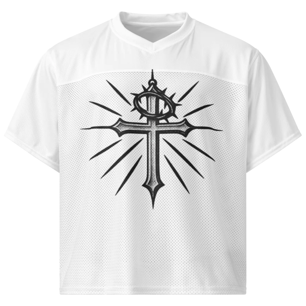 Crown of Thorns Cross Jersey