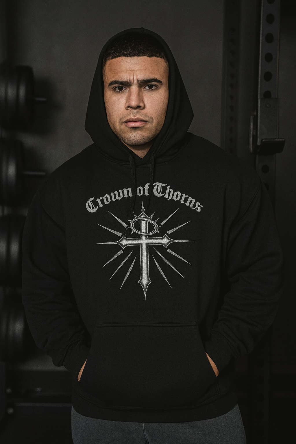 Crown of Thorns Premium Hoodie